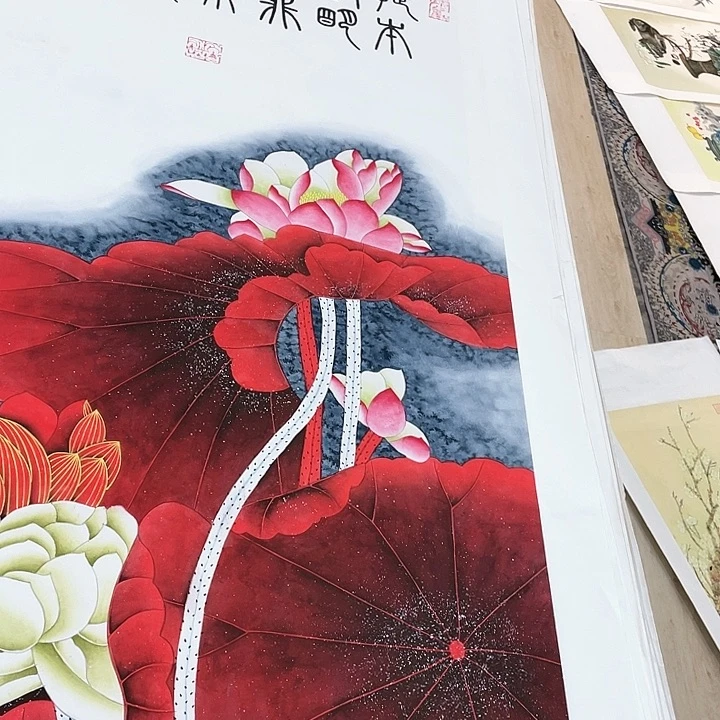 国画书画描金拓染金石传拓手写