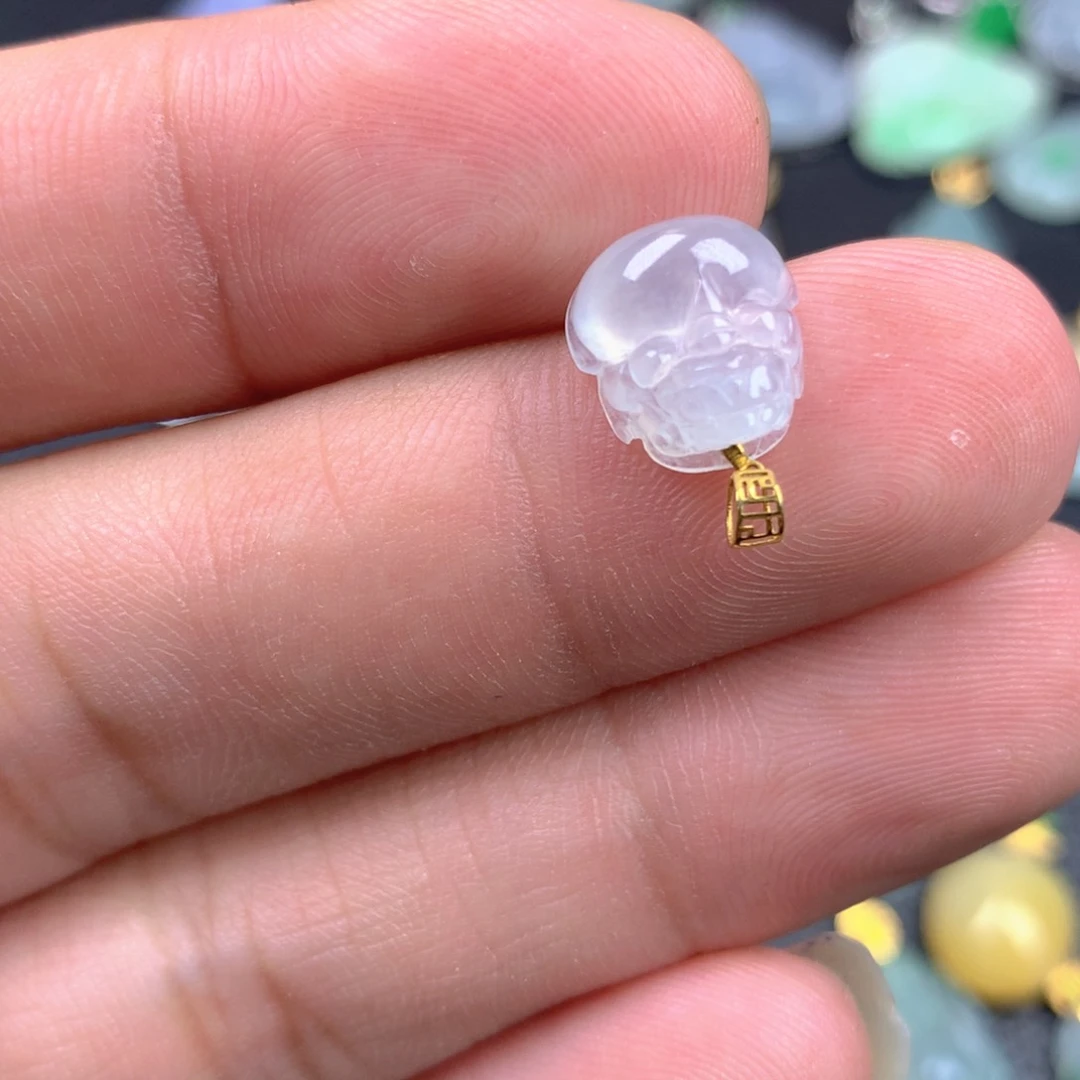 【闪购商品】翡翠18K金镶嵌颈饰翡翠