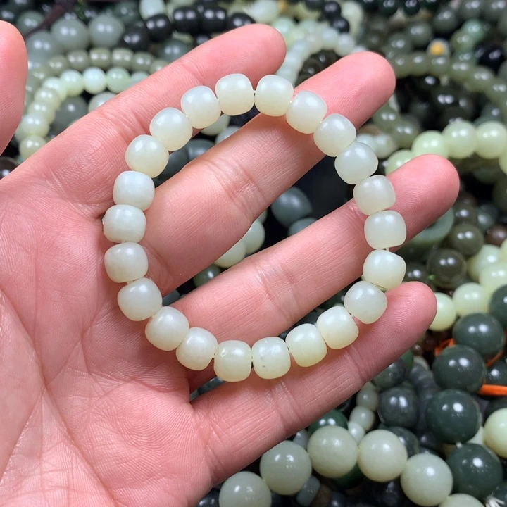 和田玉手链未镶嵌