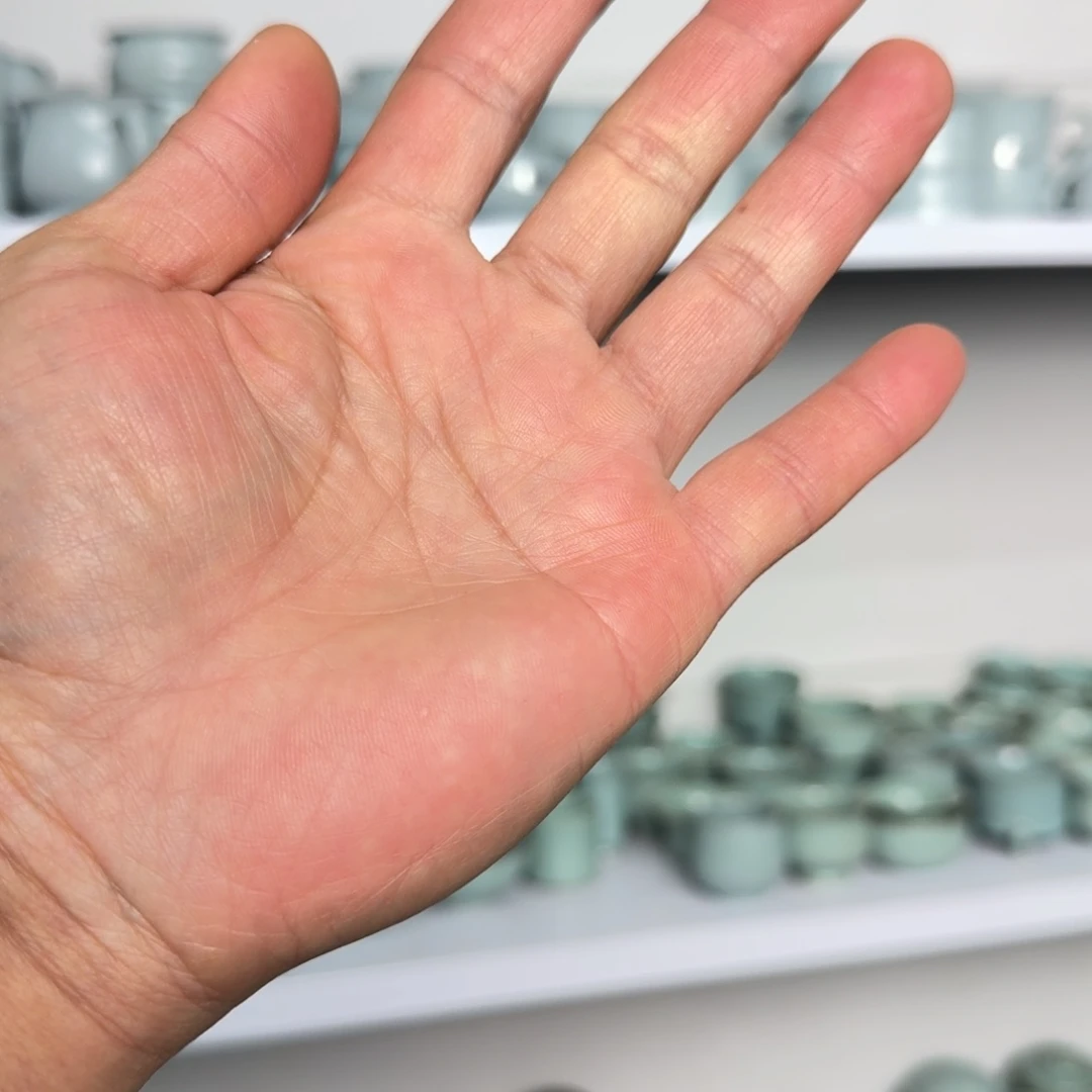 福***星瓷杯子汝瓷原矿原釉