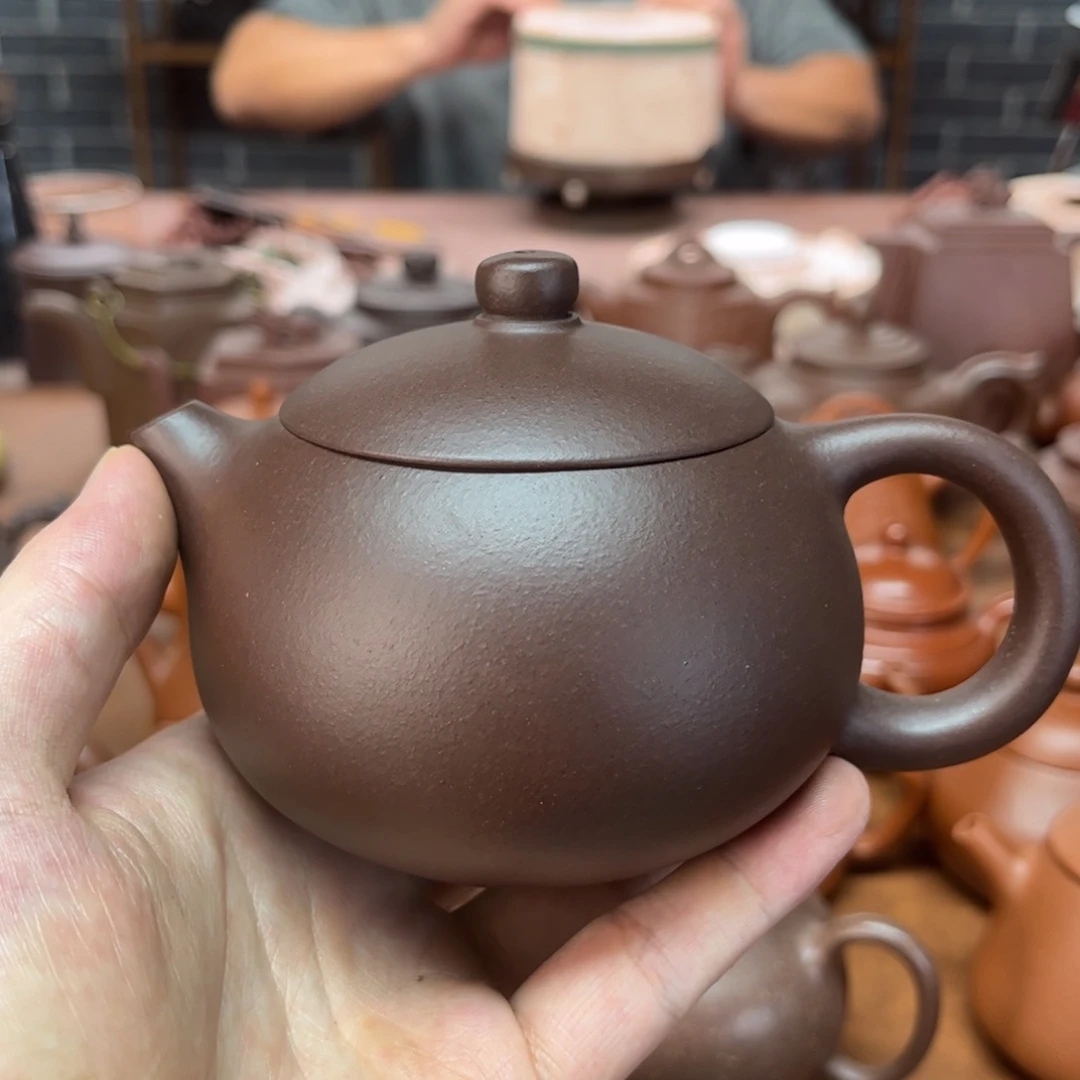 茶壶紫砂19 紫砂壶手工制作一手货源230c c