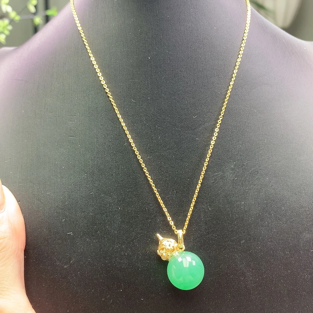 石英质玉未镶嵌项链