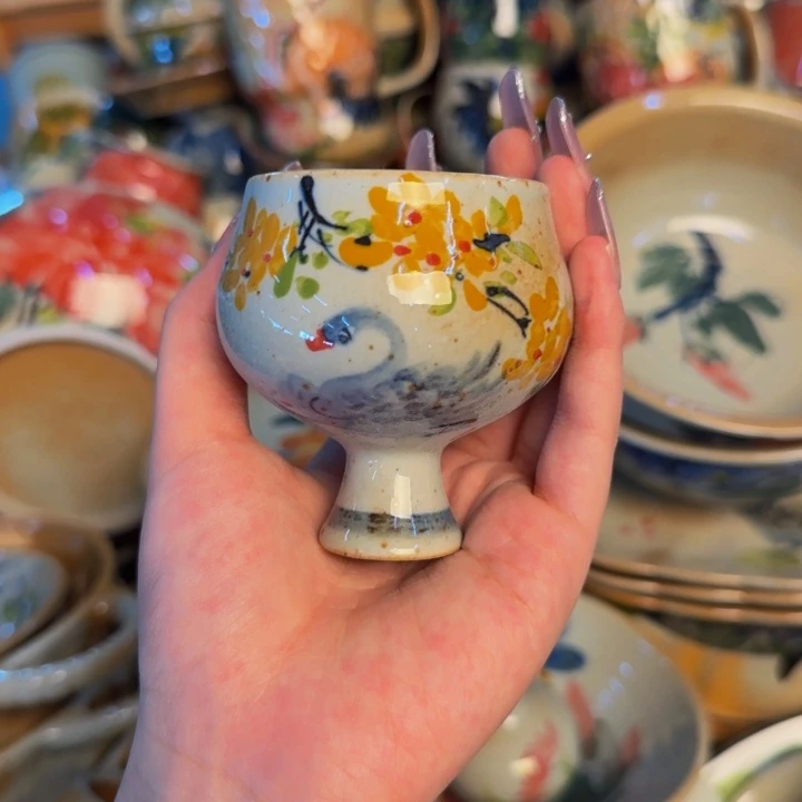 瓷片景德镇陶瓷手工手绘