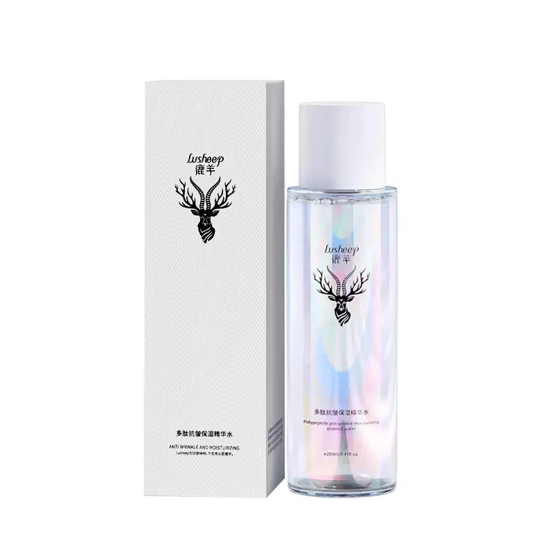鹿羊多肽精华水抗皱保湿舒缓修护淡化干纹细纹爽肤水鹿羊精华水