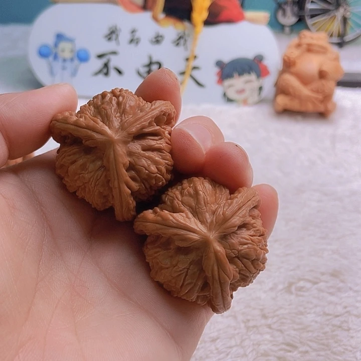 吊坠文玩核桃无**王三棱