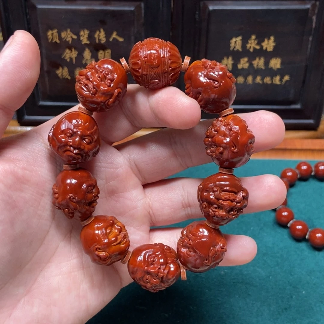 手串橄榄核5**哥十八罗汉