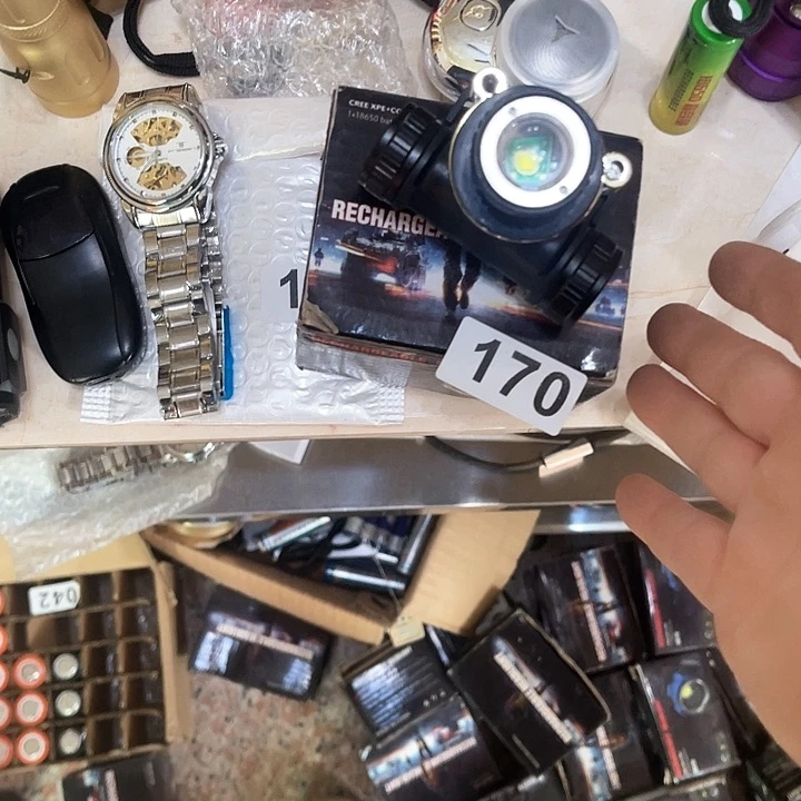 车载泵头灯手电家用户外170