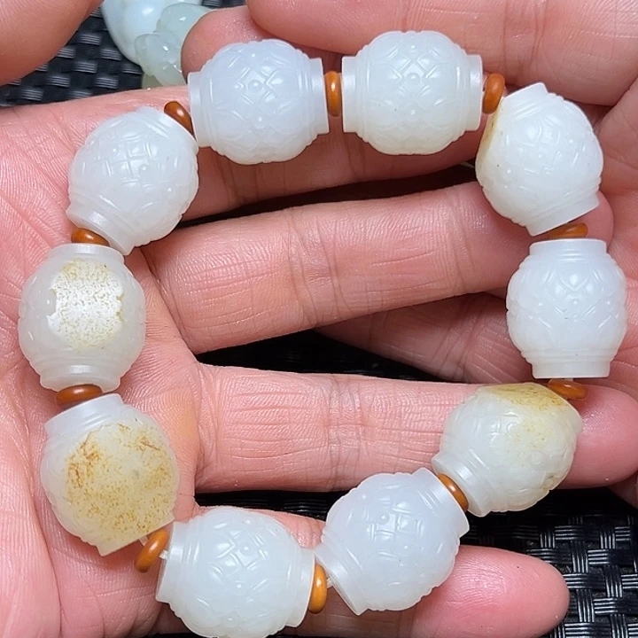 和田玉未镶嵌挂件用****5