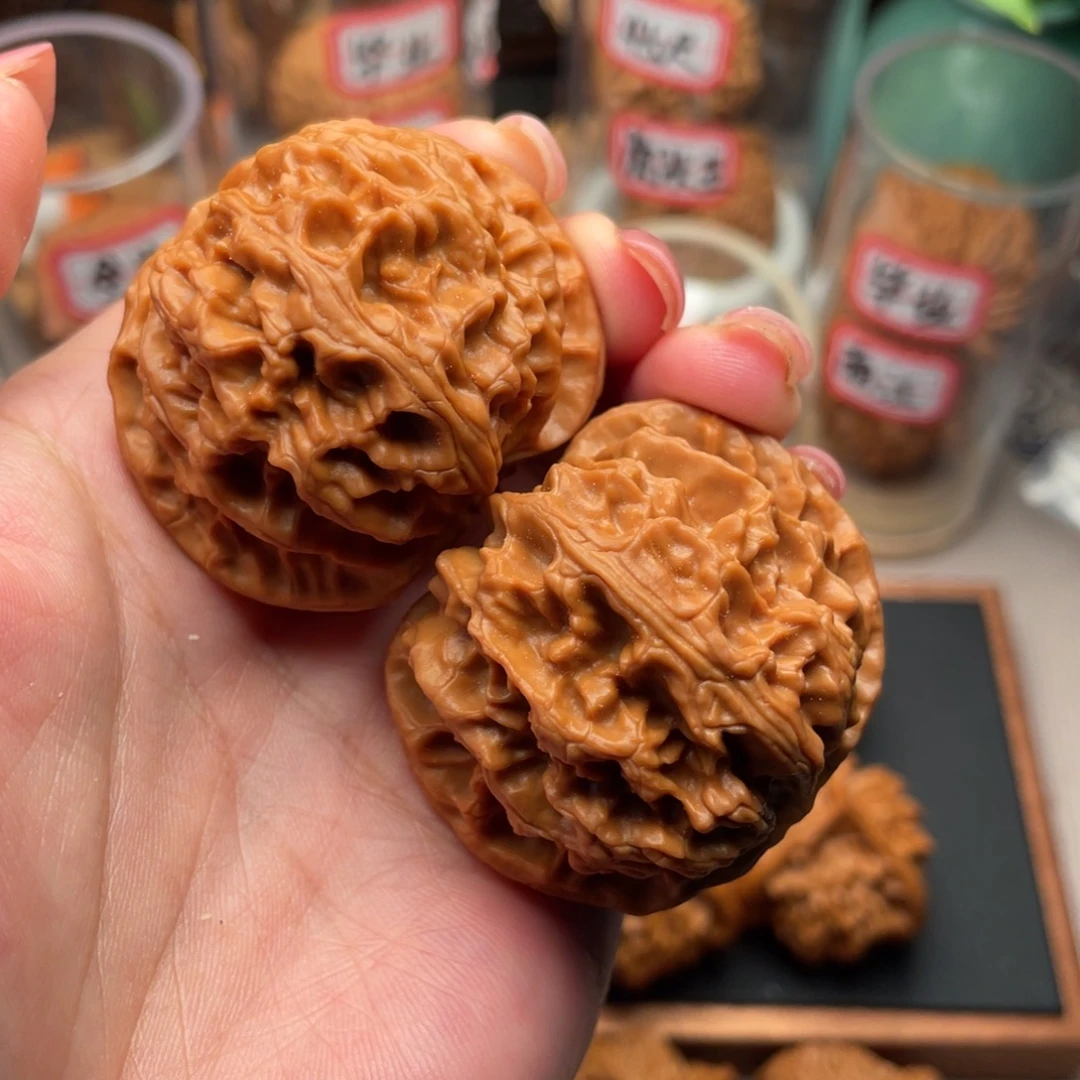把件桃核全品原桩苹果45