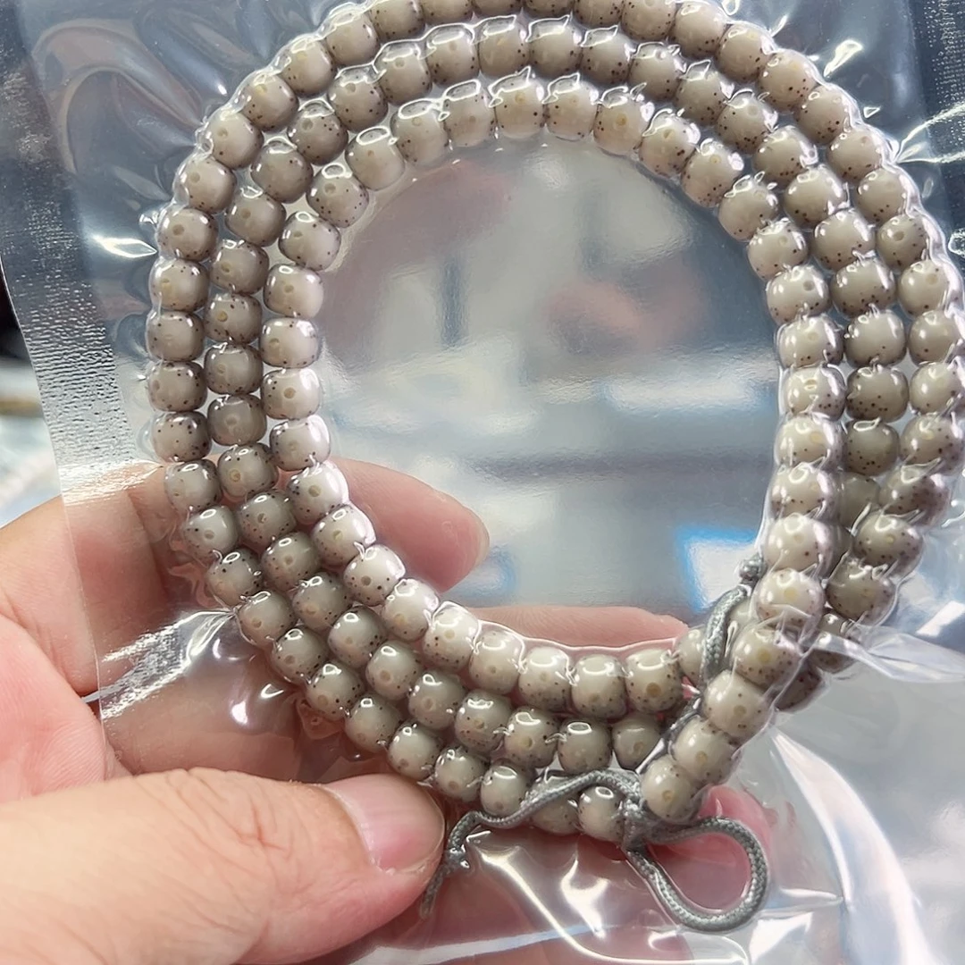 手串星月菩提7*6通体冰透针尖星