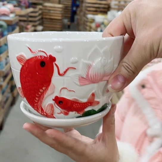 陶瓷花盆直播间已有一级别