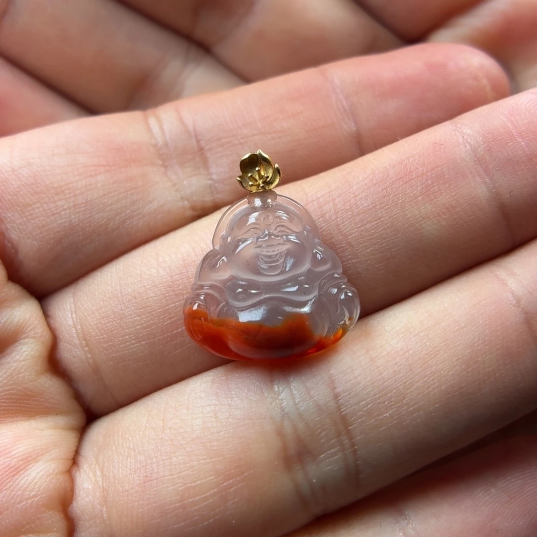 南红玛瑙未镶嵌挂件