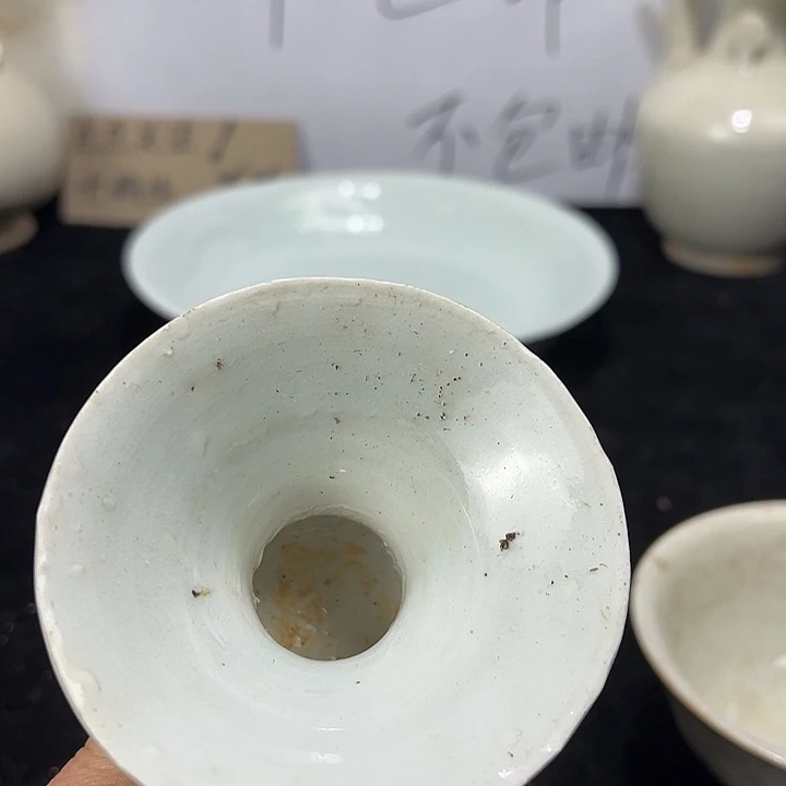 大***行其他陶青白瓷渣斗