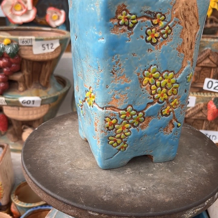 紫砂花盆粗陶材质多肉花盆