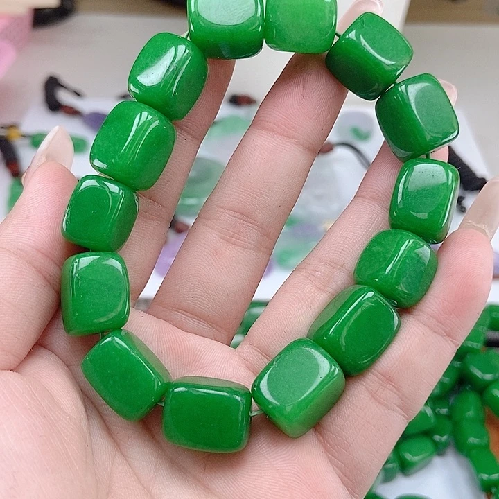 翡翠手链未镶嵌手链