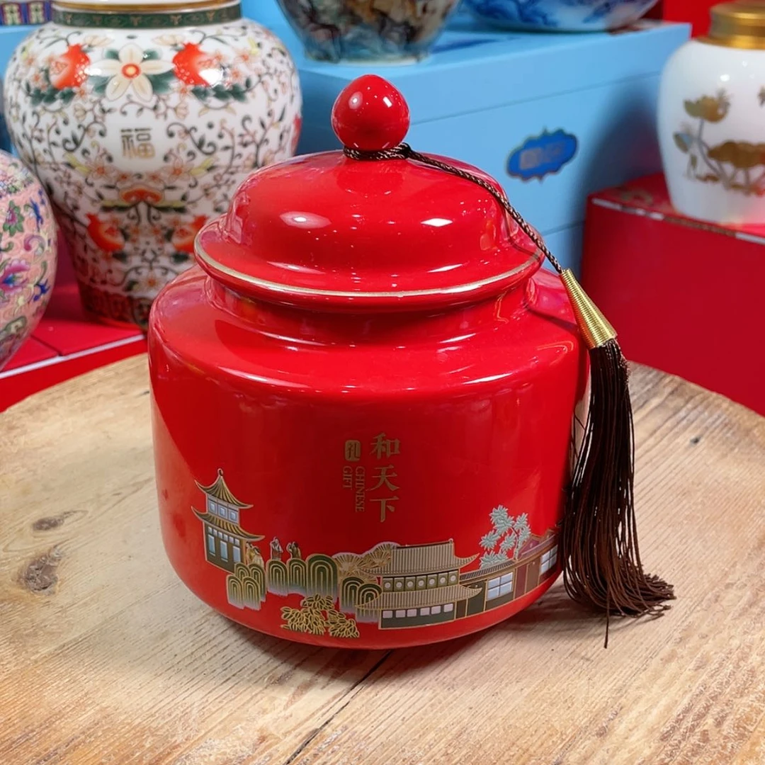 【闪购商品】罐陶瓷茶叶罐密封罐