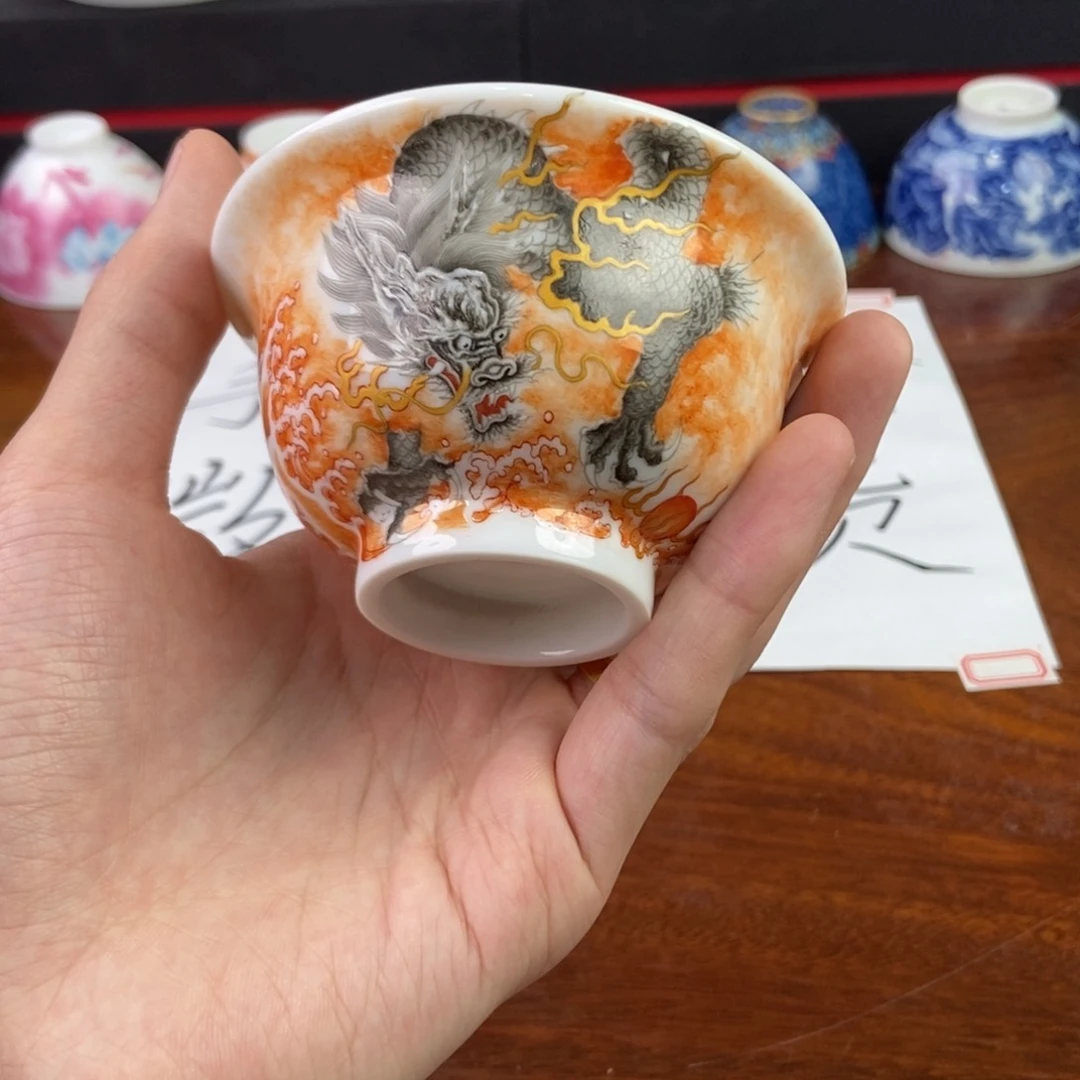 杯景德镇手绘陶瓷艺术