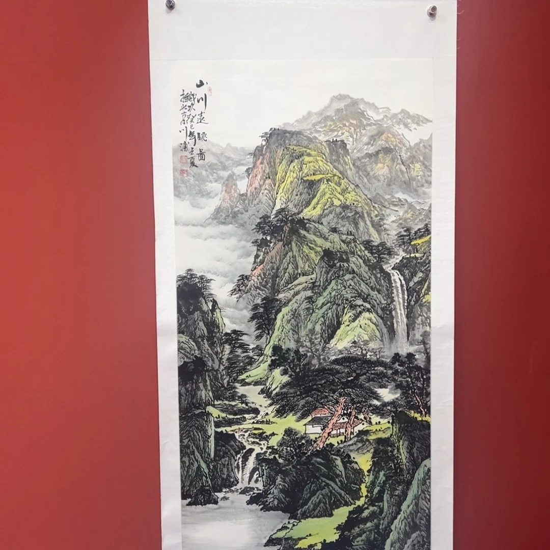 国画李川浦画家作品