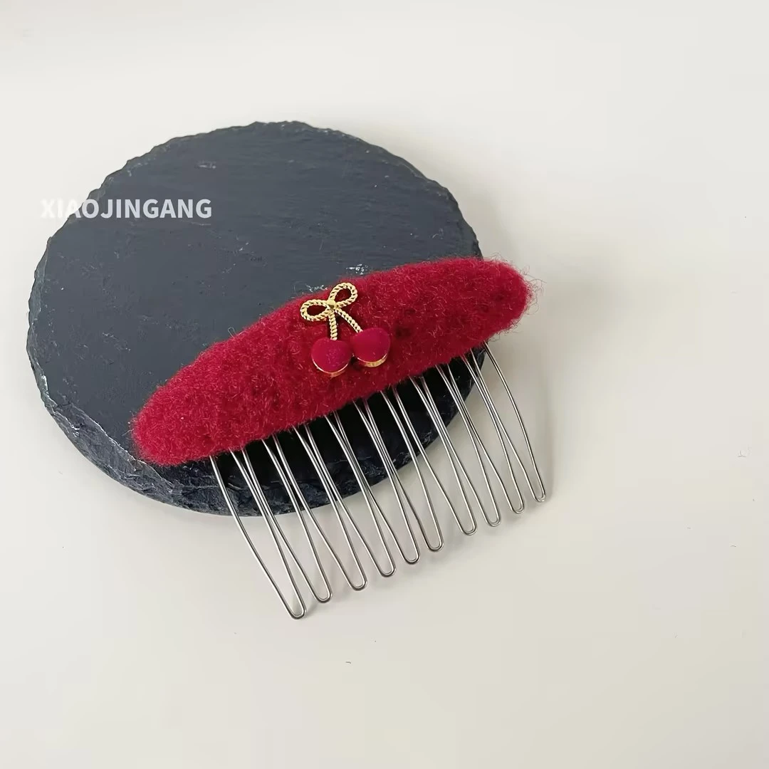 小金刚-【樱桃绒绒】发夹