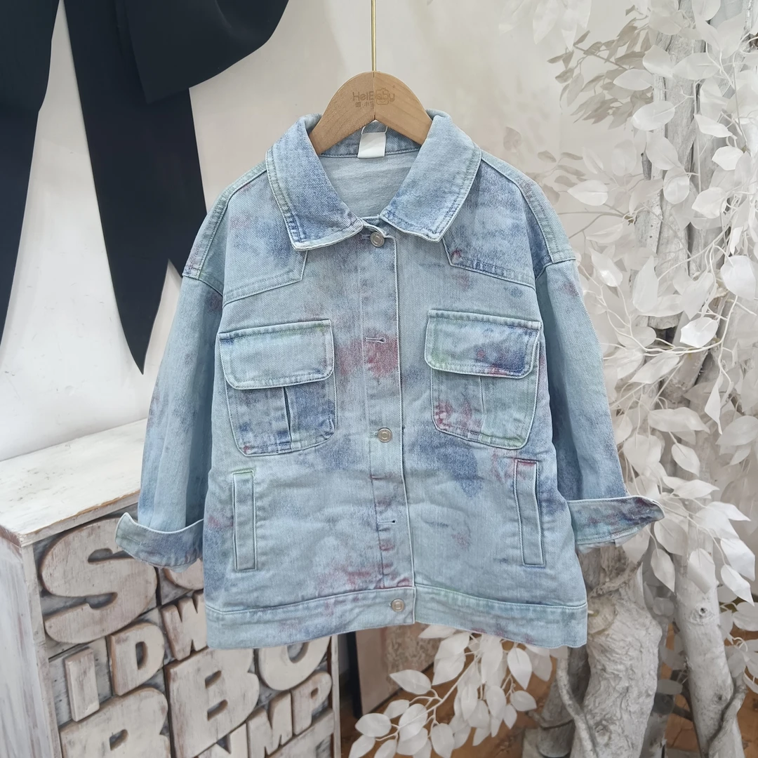 H259浅蓝色牛仔外套/杭货