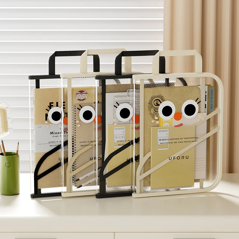 橱明星文件收纳袋创意大容量透明加厚办公文件便携式防尘储物袋