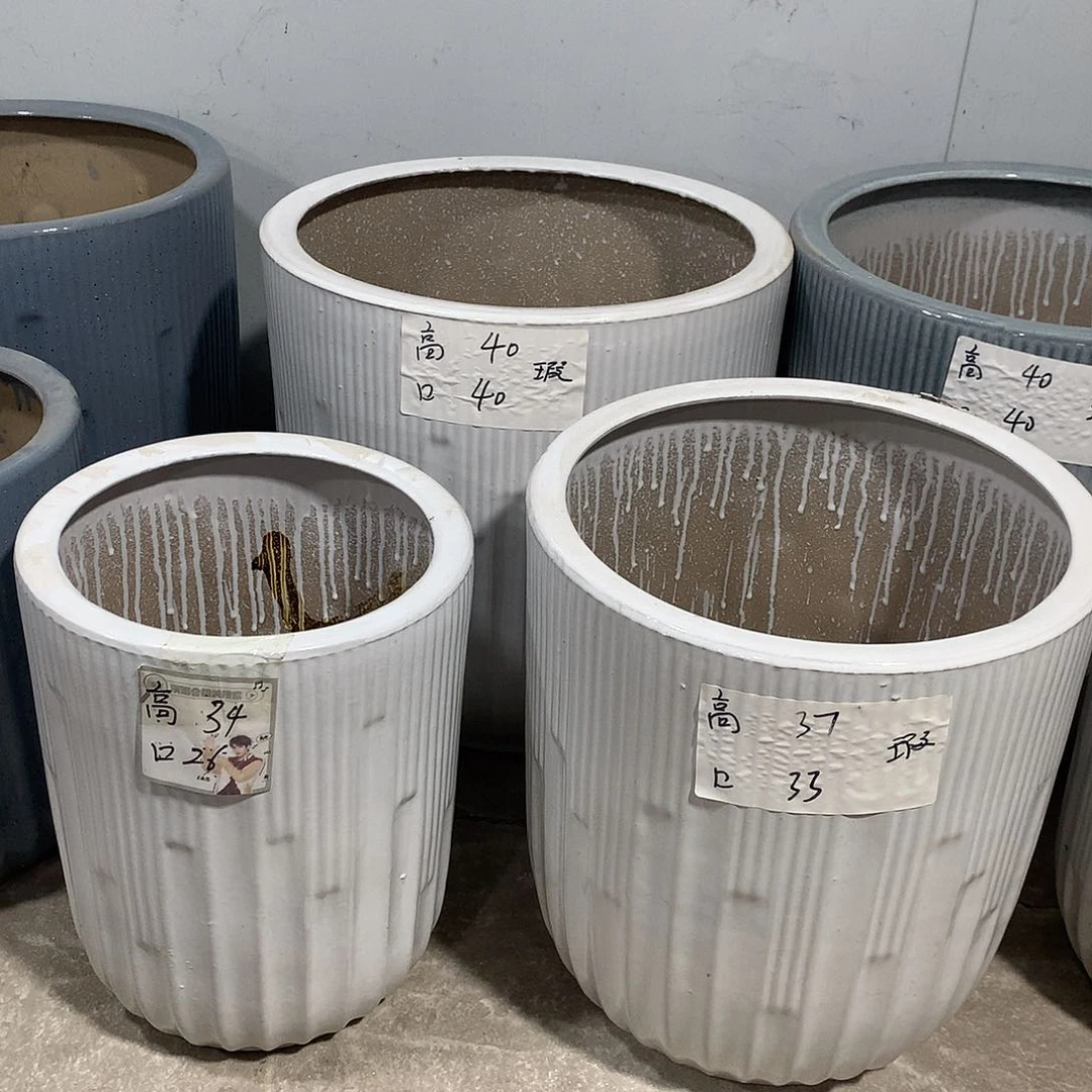 高温陶瓷花盆微瑕