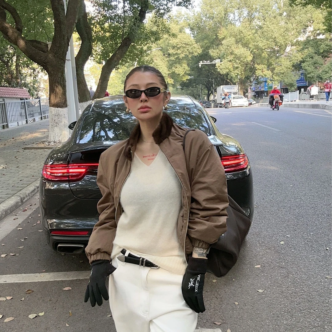 S.one 私人定制水貂毛领 90白鸭绒 夹克