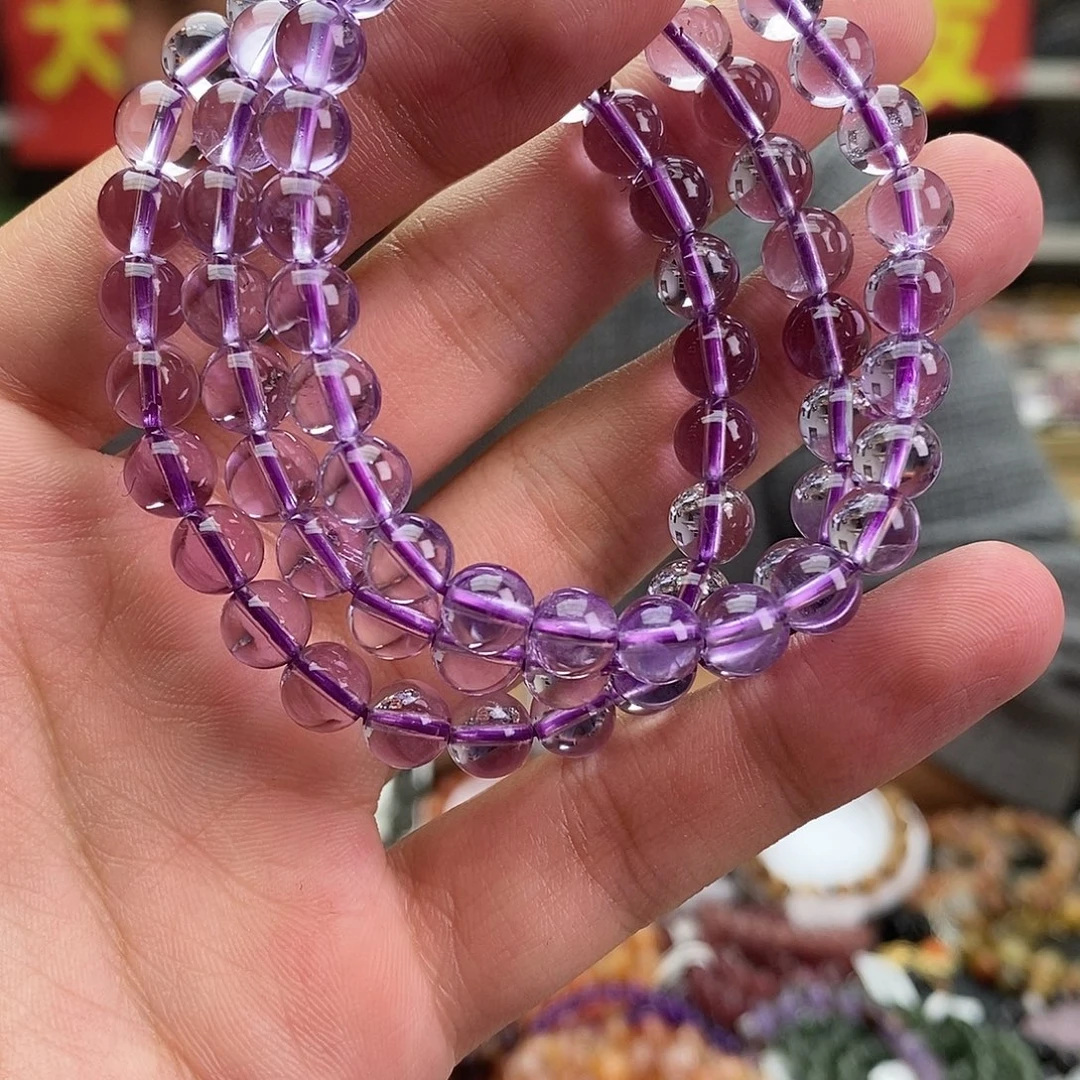 未镶嵌水晶手链多样性发一