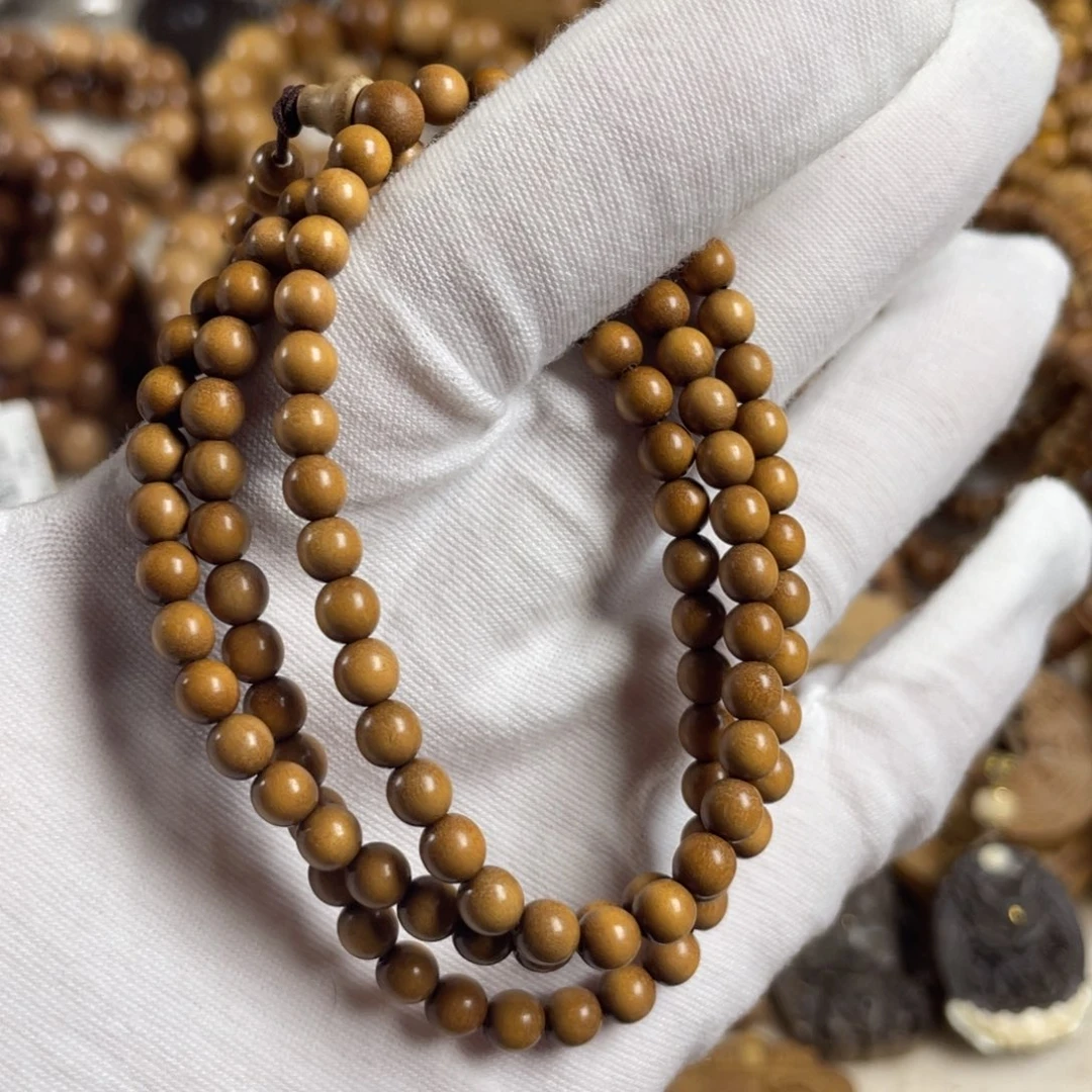 岳****手串/手链檀香木/老山檀香108✖️0.5