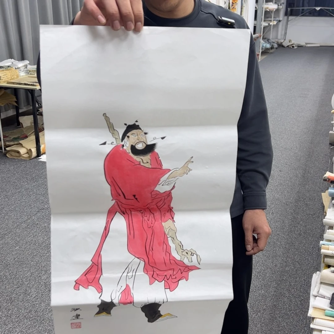 国画纯手绘字画宣纸