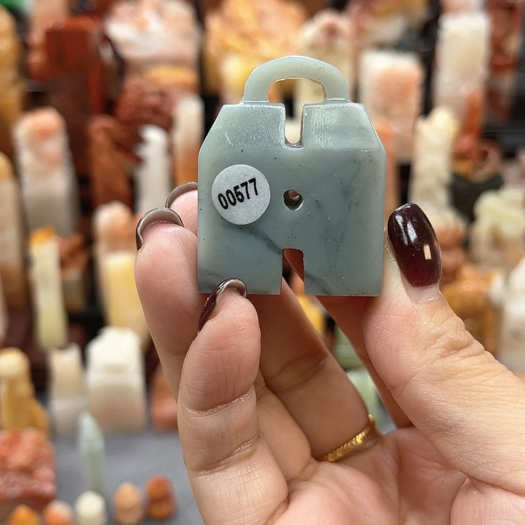 寿山石印石577包邮包刻