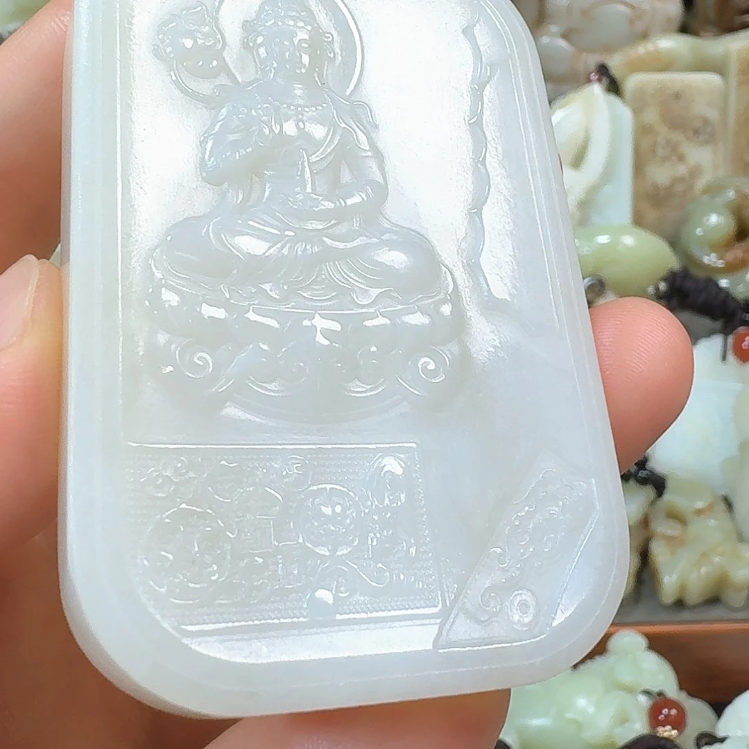 未镶嵌和田玉挂件朱*其