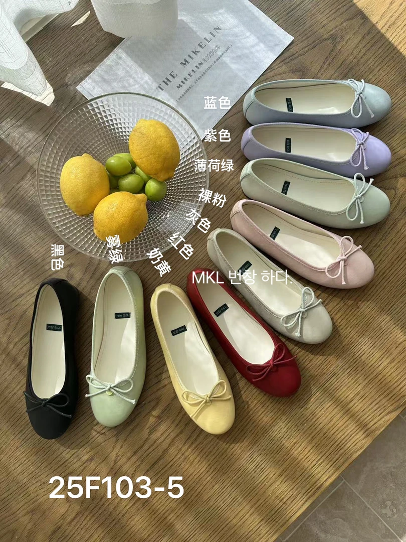25F103-5主推气质百搭韩版时尚爆款春季新款日常女鞋单鞋