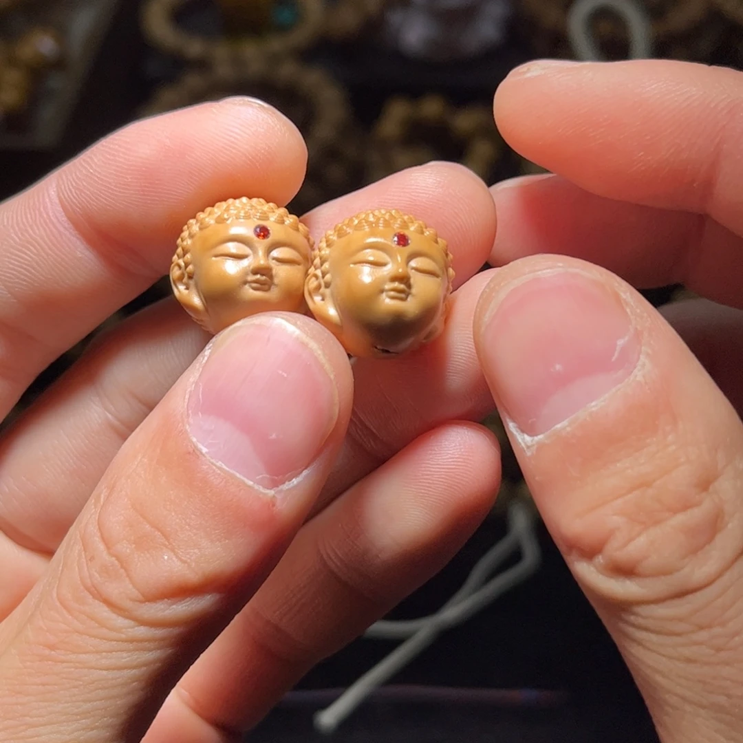 吊坠猴头核桃宝宝佛全品无瑕无药聚宝盆料