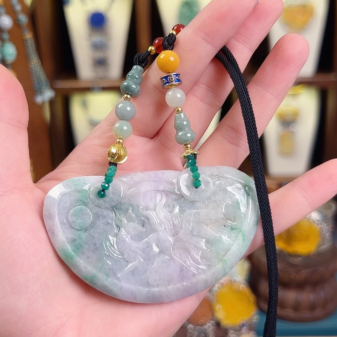 翡翠未镶嵌吊坠吊坠