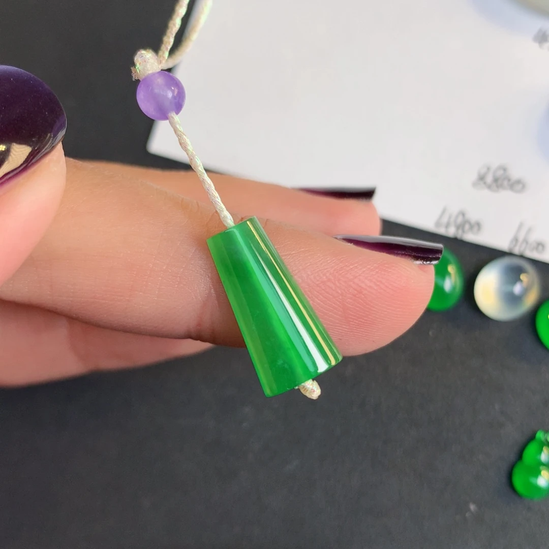 翡翠裸石翡翠15.73-8.11-3.06