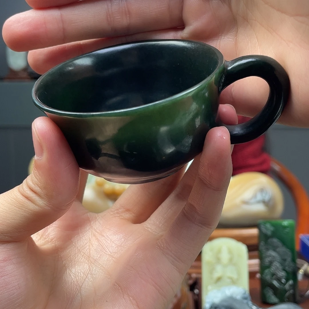 和田玉未镶嵌摆件