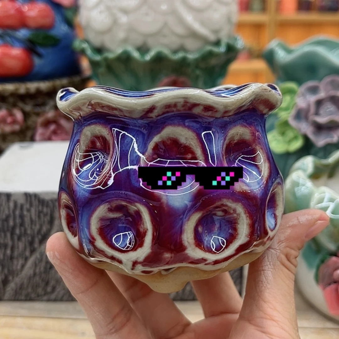 【闪购商品】陶瓷花盆