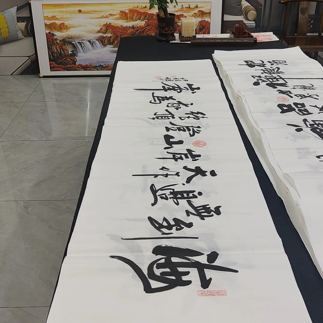 白武坤老师作品一副