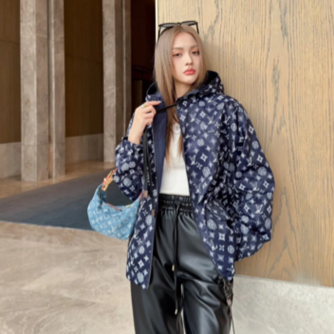 全新未使用 LouisVuitton/路易威登 001414 25款双面穿冲锋衣 36