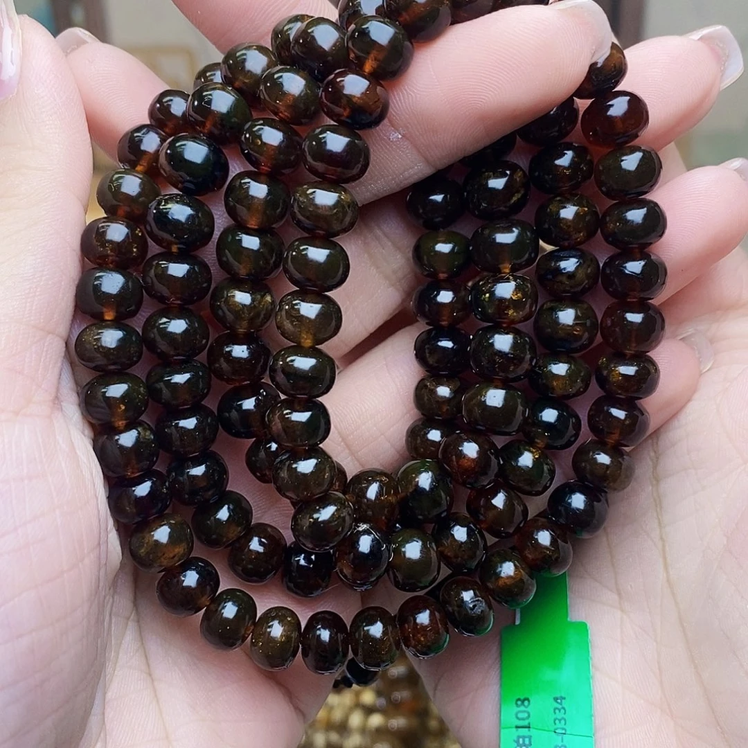 琥珀未镶嵌手链8➕