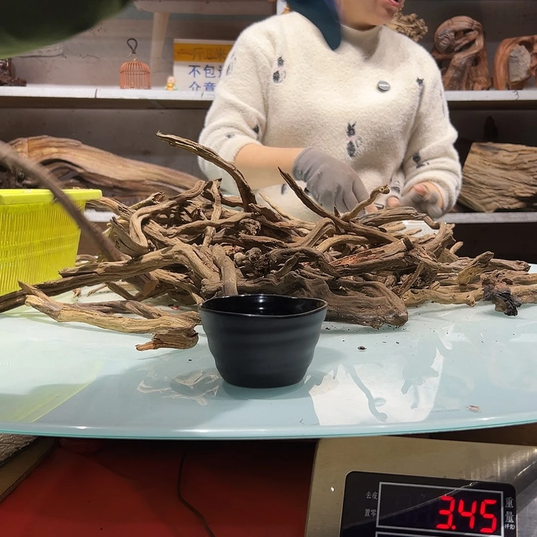 紫砂镂空关***号玲珑木枝条