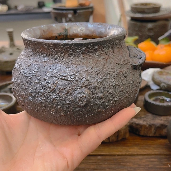 再***首小福泥陶艺茶几风