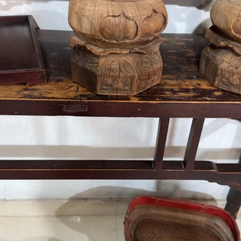 穿***空有机玻璃老家具仿古看盒子