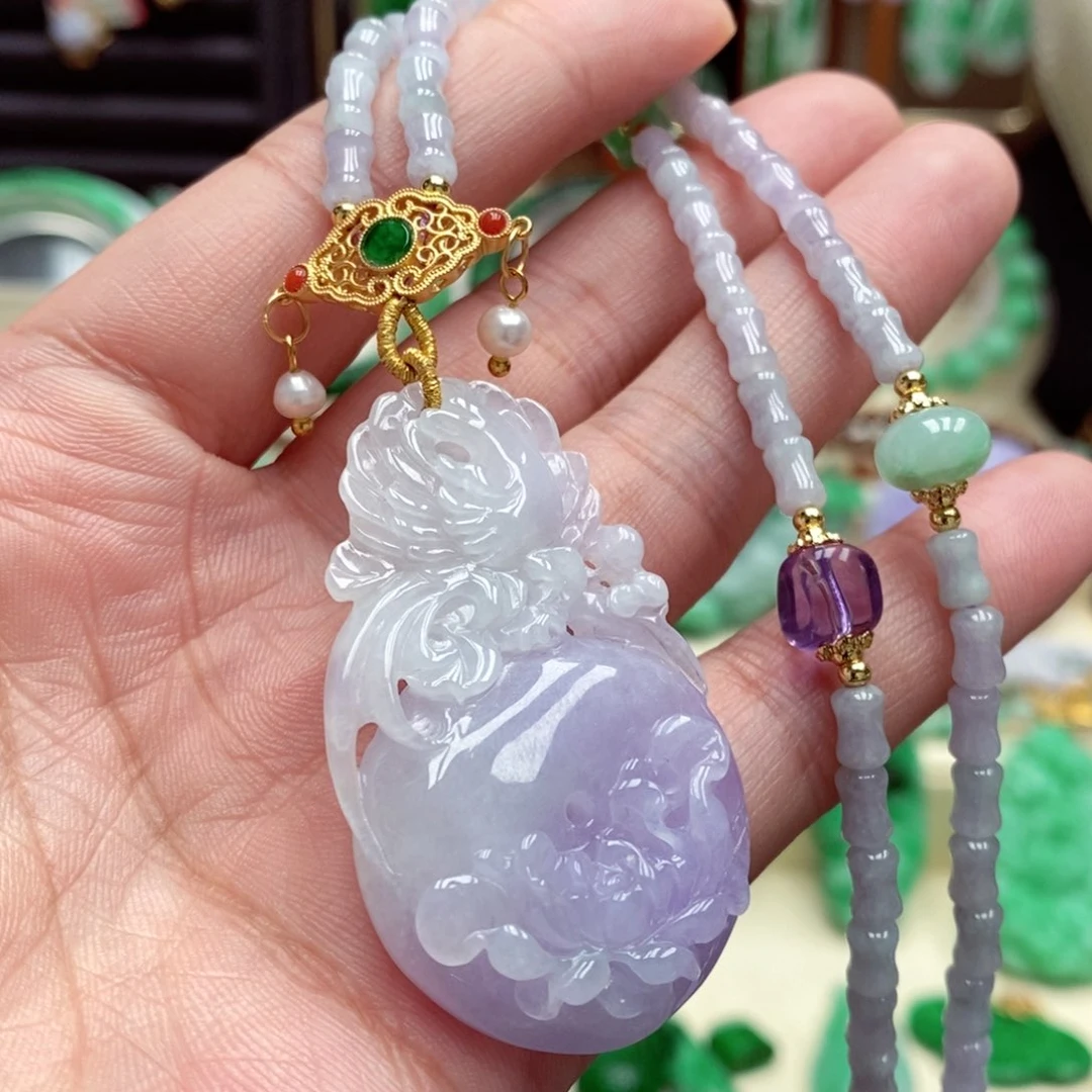 颈饰未镶嵌翡翠翡翠吊坠