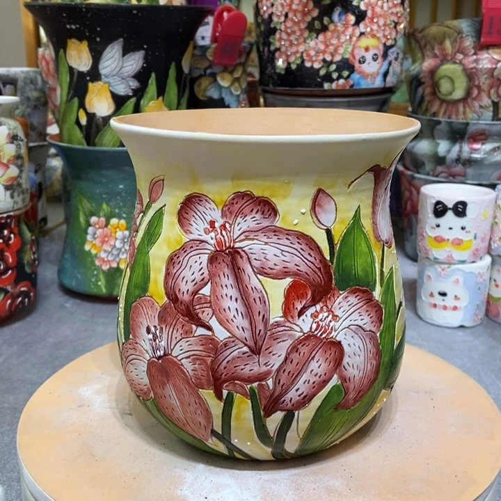 景德镇艺术手绘作品