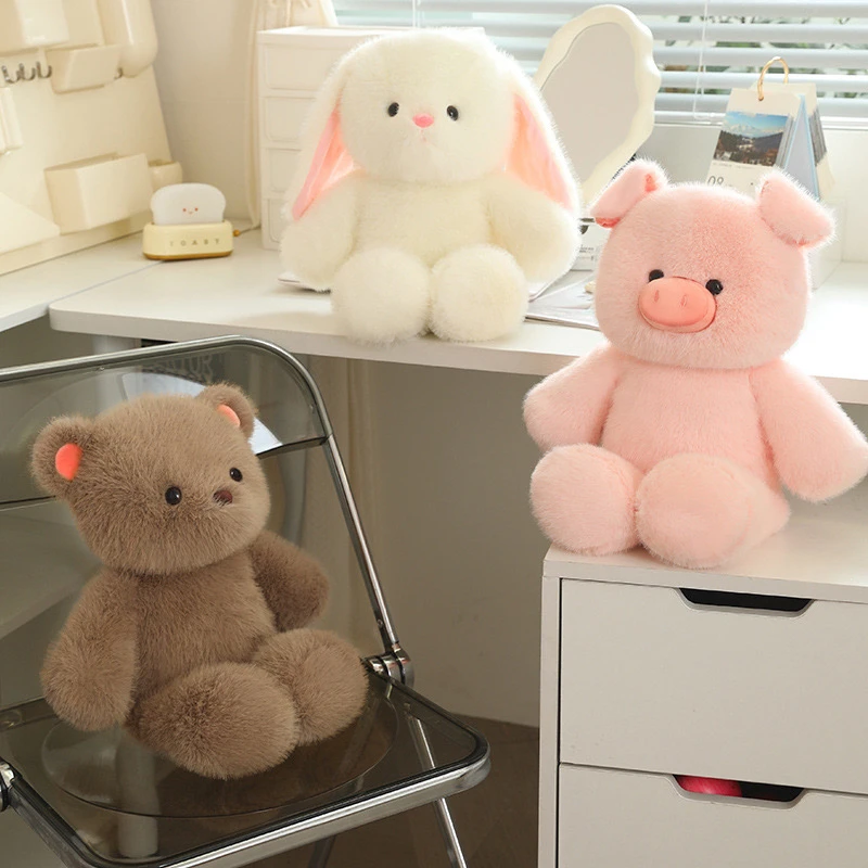 可爱跑跑动物玩偶可爱跑跑小熊小猪小兔子少女心时尚百搭