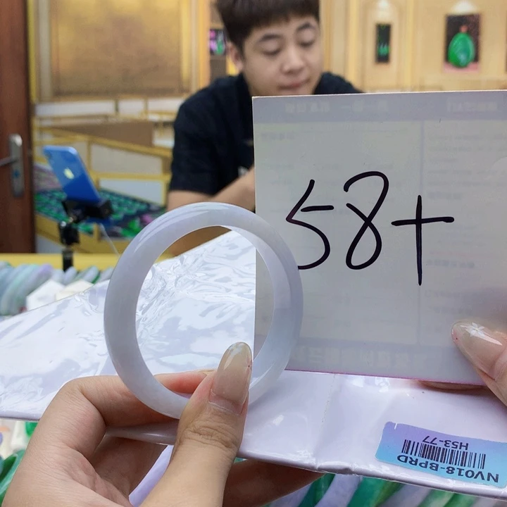 翡翠未镶嵌手镯0000996