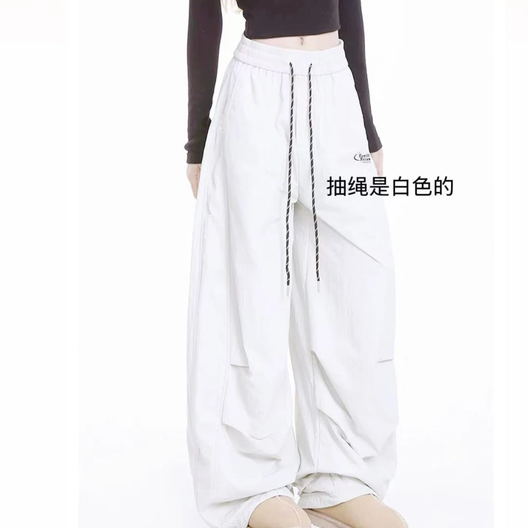 【户外】大阔腿工装裤女