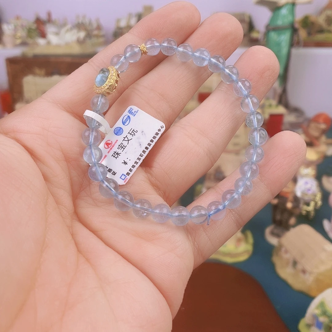 手链银S925镶嵌水晶收串手串收串手串